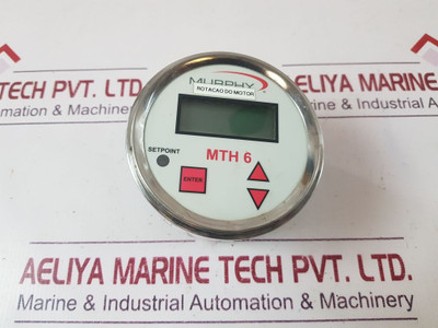 Murphy Mth 6 Digital Tachometer And Hourmeter 8-40 V Dc