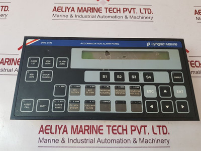 Lyngso Marine Ums 2100 Accommodation Alarm Panel 962005200 (Display Not Working)