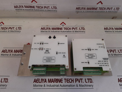 Teamtec 890801 Vacuum Controller 900601 Temp. Controller