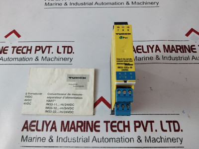 Im33-22Ex-hi/24Vdc Turck Isolating Transducer