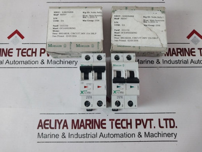 0321330 Moeller Faz-k16/2 Miniature Circuit Breaker 0321330 Moeller Faz-k16/2 Miniature Circuit Breaker