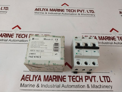Miniature Circuit Breaker Faz-k16/3 Moeller Miniature Circuit Breaker Faz-k16/3 Moeller