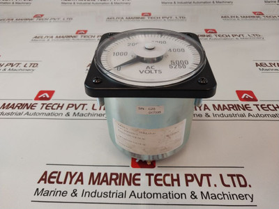 Yokogawa Ab-40 Volt Meter 0-5250 Volts Ac