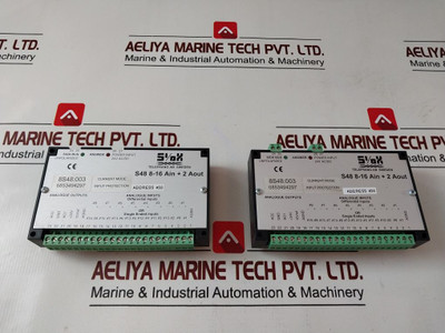 Siox S48 8-16 Ain+2 Aout Analog Input Output Module Free Shipping