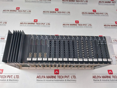 Metso Automation S420154 Plc Rack With I/O Backplane Module