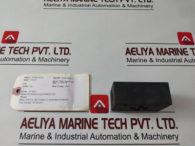 Huisman Eb30314 Butterfly Sandwich Body Valve