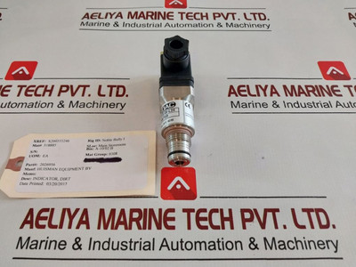 Hydac Vd 5 D.0/-w-l24 Filter Clogging Indicator Hydac Vd 5 D.0/-w-l24 Filter Clogging Indicator