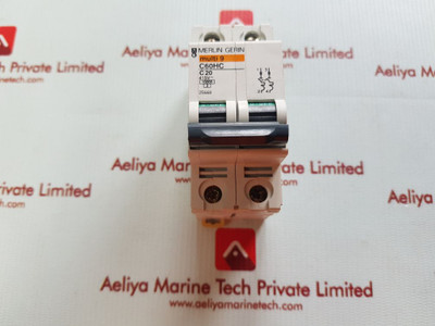 Merlin Gerin Multi 9 C60Hc C20 Circuit Breaker 415V