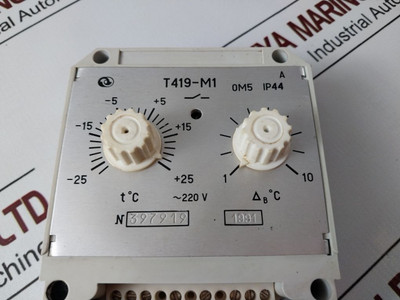 T419-m1 Temperature Sensor Relay 220 V T419-m1 Temperature Sensor Relay 220 V