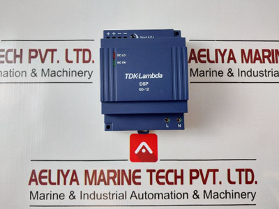 Tdk-lambda Dsp60-12 Din Rail Power Supply