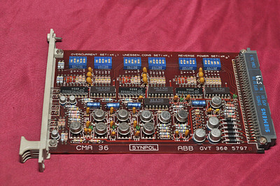 Abb Synpol Cma 36 Gvt 360 5797B Siemens Cma 36-1 Terminal Board