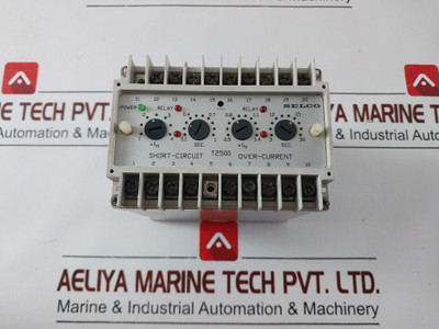 Selco T2500-33 3-phase Short-circuit + Over-current Relay T2500-33
