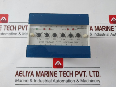 Selco T3100-00 Over-voltage Under-voltage Relay Selco T3100-00 Over-voltage Under-voltage Relay