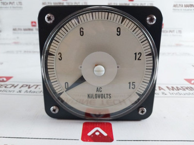 Yokogawa Ye/Ab-40 Kilovolts Meter 0 To 15 Ac Yokogawa Ye/Ab-40 Kilovolts Meter 0 To 15 Ac
