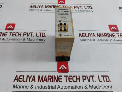 Electromatic S-system Sp 129 220 Dividing Relay With Base 220V Ac