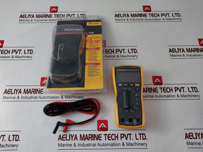 Fluke 115 True Rms Multimeter 600V With Cables Fluke 115 True Rms Multimeter 600V With Cables