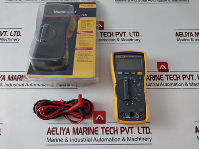 Fluke 115 true rms digital multimeter with cable