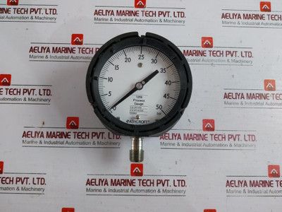 Ashcroft 1259 Process Pressure Gauge 316 Ss Tube And Socket Rev C