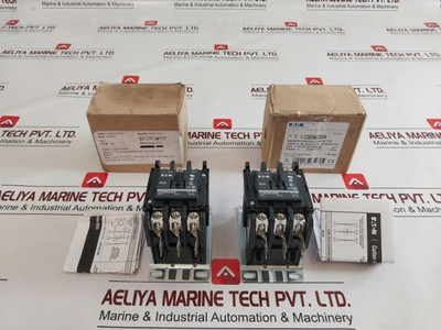 Eaton C25Dnj350A Definite Purpose Contactor 3 Pole C25Dnj350 Ser.:D1