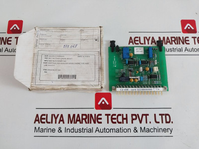 Wartsila Ppl 81804 Circuit Board 3031475