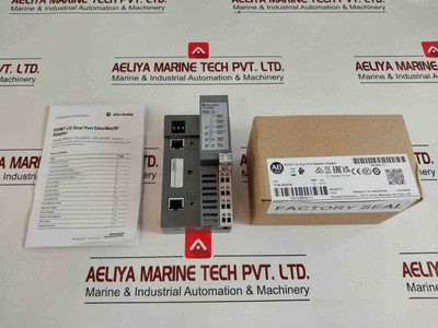 Allen-bradley 1734-aentr Point I/O Dual Port Network/ Ethernet/Ip Adapter Allen-bradley 1734-aentr Point I/O Dual Port Network/ Ethernet/Ip Adapter