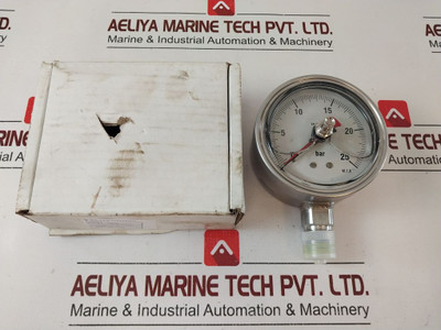 Elite En 837-1 Gauge 0-25 Bar 100Mm