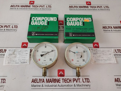 Daito Keiki Au Pressure Gauge 04074512 Daito Keiki Au Pressure Gauge 04074512