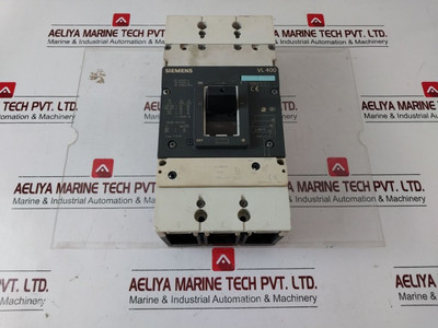 Siemens 3Vl4740-1Aa36-0Aa0 400A Circuit Breaker Gb 14048.2/50Hz Siemens 3Vl4740-1Aa36-0Aa0 400A Circuit Breaker Gb 14048.2/50Hz