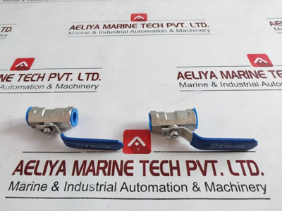 Lot Of 4X 3/8” 316 Ball Valve Lot Of 4X 3/8” 316 Ball Valve