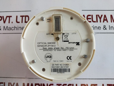 Ziton Zp730-2 Zp7 Series Optical Smoke Detector Polar White