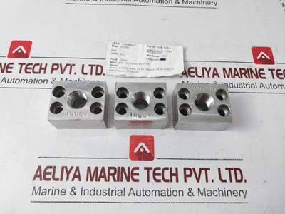 Lot Of 3X Dtl Technologies Fsa22 Inlet Outlet Flange Set Lot Of 3X Dtl Technologies Fsa22 Inlet Outlet Flange Set