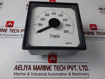 Noris Rq144-014 0-800 1/Min Indicator 800=10 V Dc, 1 Ma Noris Rq144-014 0-800 1/Min Indicator 800=10 V Dc, 1 Ma