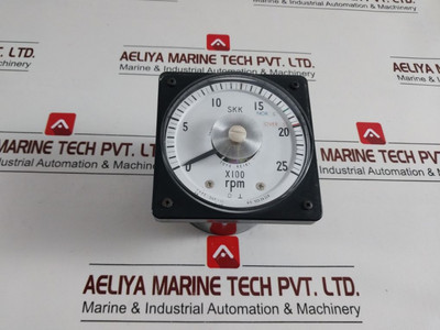 Toyo Keiki Dvf-11 Rpm Meter 0 To 25 X100 Rpm Toyo Keiki Dvf-11 Rpm Meter 0 To 25 X100 Rpm