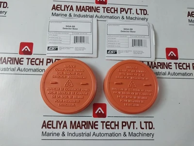 Lot Of 5X Est Siga-sb Smoke Detector Base