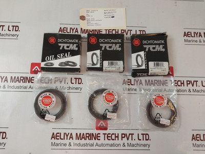 Lot Of 3X Tcm 50X72X8Vtf-bx Oil Seal Lot Of 3X Tcm 50X72X8Vtf-bx Oil Seal
