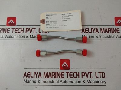 Lot Of 2X Nov/Hyuat 50004068100 Hydraulic Steel Tube 1/4 In Lot Of 2X Nov/Hyuat 50004068100 Hydraulic Steel Tube 1/4 In