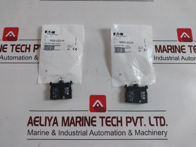 Lot Of 6X Eaton M22-led-r Led Unit Red Lot Of 6X Eaton M22-led-r Led Unit Red