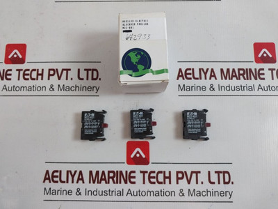 Lot Of 3X Eaton M22-k01 Contact Block Lot Of 3X Eaton M22-k01 Contact Block