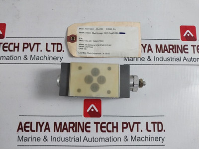 Bucher Hydraulics Srdb-bz-6-1 Throttle Valve Bucher Hydraulics Srdb-bz-6-1 Throttle Valve