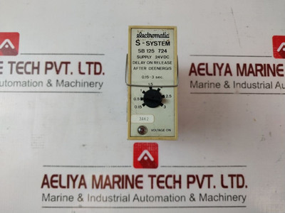 Electromatic Sb 125 724 Delay On Release After Deenergis With Socket Electromatic Sb 125 724 Delay On Release After Deenergis With Socket