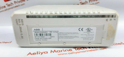 Abb Ai815 Hart I/O Analog Input Unit 3Bse052604R1, Si14410842 (Not Working) Abb Ai815 Hart I/O Analog Input Unit 3Bse052604R1, Si14410842 (Not Working)