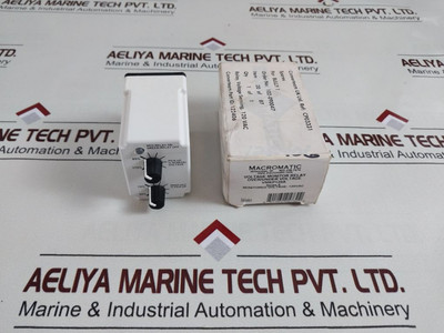 Macromatic Vmkp120A Voltage Monitor Relay 120 Vac Macromatic Vmkp120A Voltage Monitor Relay 120 Vac