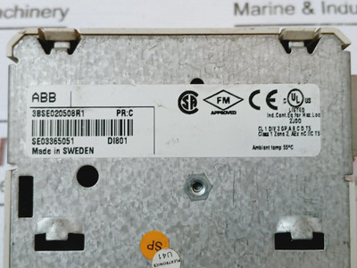 Abb Di801 3Bse020508R1 Digital Input Module 24V