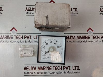 Automatic Electric -20 To +100 Mvar Meter Automatic Electric -20 To +100 Mvar Meter
