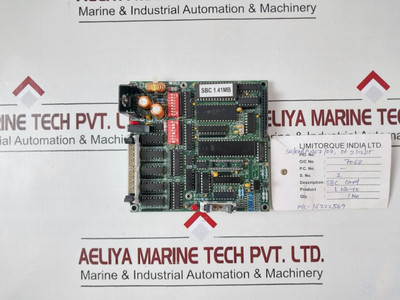 Limitorque 61-825-0756-1 Sbc(Single Board Computer) Card Rev: C-1 Limitorque 61-825-0756-1 Sbc(Single Board Computer) Card Rev: C-1