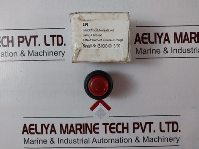 Bartec 05-0003-00 13/00 Red Lamp Lens Bartec 05-0003-00 13/00 Red Lamp Lens