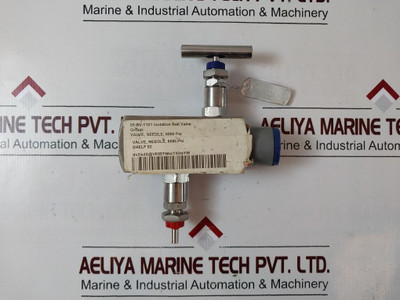 Rueger 6000 Psi Needle Valve