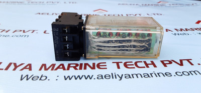 Omron Mya-lbde-d Relay With Base 10A 24Vdc