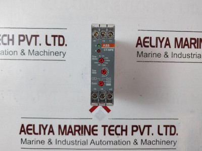 Abb Ct-mfe Multifunctional Electronic Time Relay A1/A2: 24-240V 50/60Hz Abb Ct-mfe Multifunctional Electronic Time Relay A1/A2: 24-240V 50/60Hz