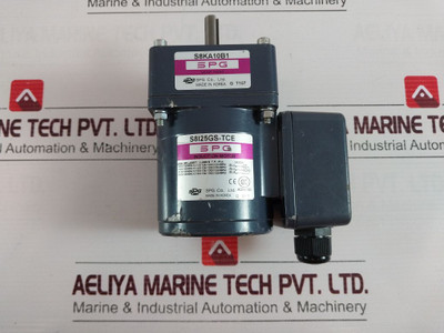 Spg S8I25Gs-tce Electric Geared Motor S8Ka10B1